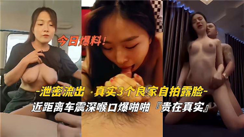 [泄密流出] 3个良家少妇自拍露脸车震深喉口爆狂干